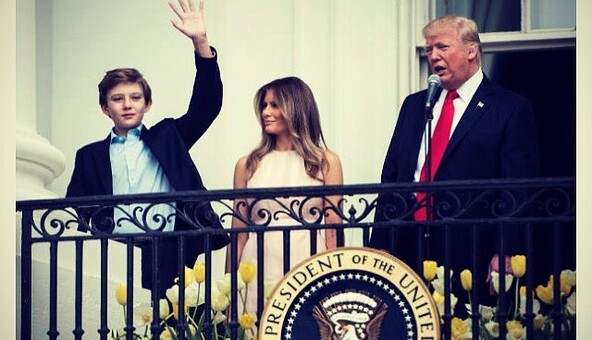 Заботливая мать: Мелания Трамп показала трогательное фото с сыном