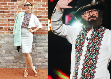 Украинские звезды покрасовались в своих вышиванках: самые яркие фото