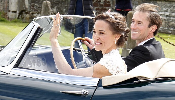 Вся свадьба Пиппы Миддлтон за 60 секунд: яркое видео