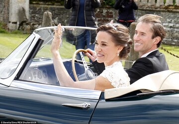 Вся свадьба Пиппы Миддлтон за 60 секунд: яркое видео