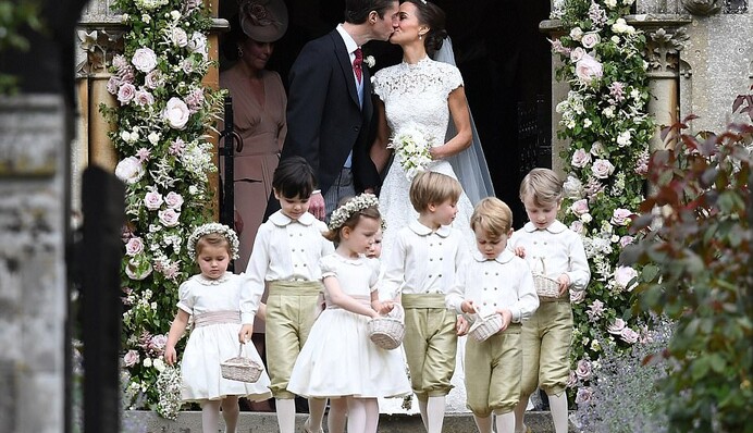 Принц Джордж разрыдался на свадьбе Пиппы Миддлтон: опубликованы фото