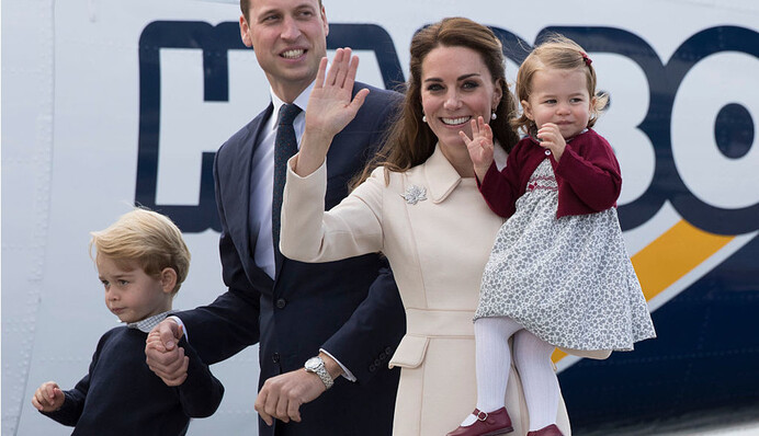 Кейт Миддлтон и принц Уильям с детьми снялись для глянца: появились фото