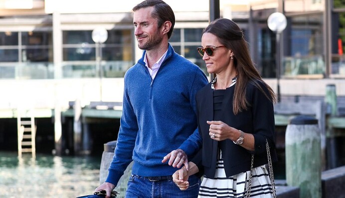 Не спрятались: в сети появились фото и видео Пиппы Миддлтон с мужем во время медового месяца