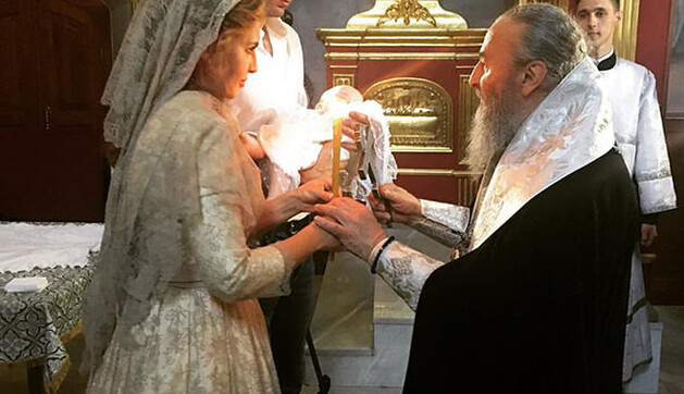 Кличко стал кумом жены Медведчука: опубликовано фото