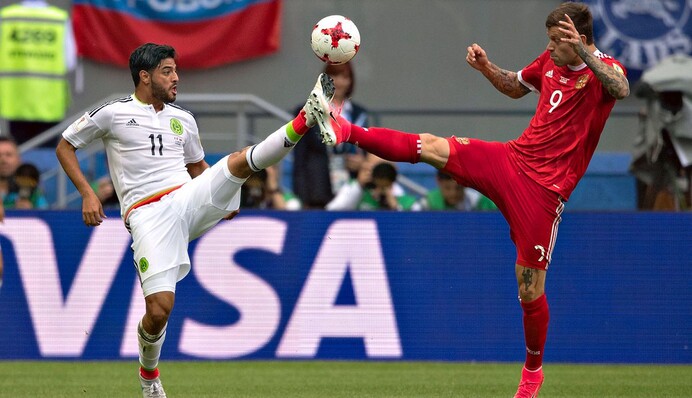 Мексика - Росія 2:1: хроніка матчу Кубка Конфедерацій, відео голів