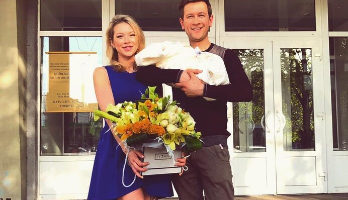 Ступка и Логунова покрестили двухмесячную дочь: опубликованы фото