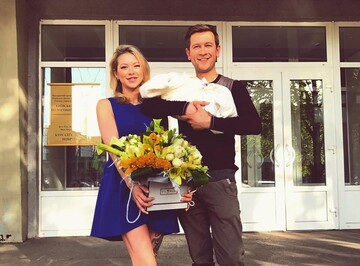 Ступка и Логунова покрестили двухмесячную дочь: опубликованы фото