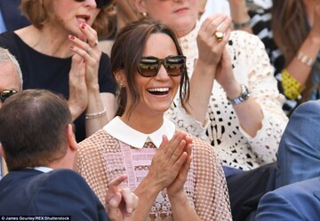 Нарядные сестра и брат Кейт Миддлтон засветились на Уимблдоне: опубликованы фото