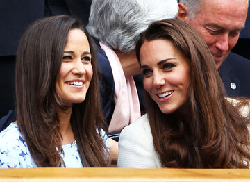 Кейт Миддлтон с сестрой порадовали цветочными нарядами на Уимблдоне: опубликованы фото