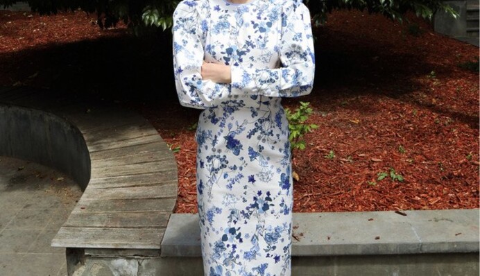 Жена солиста группы 