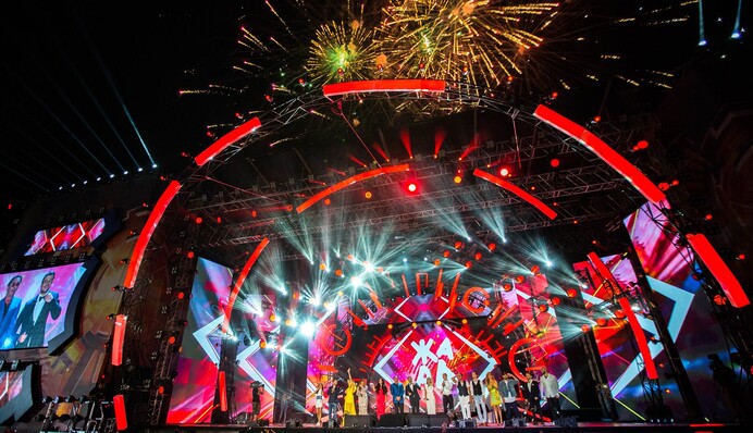 Украинские звезды засветились на российском фестивале в Баку: опубликованы фото и видео