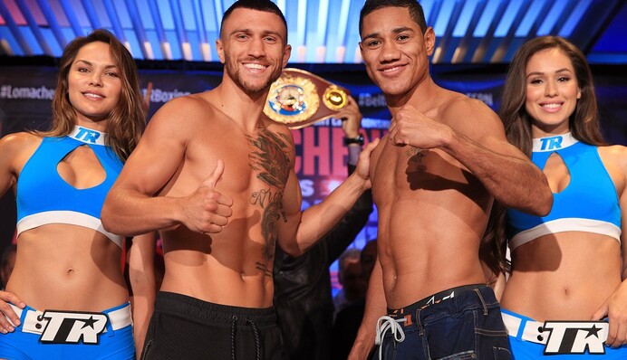 Ломаченко - Марриага: хроника поединка, видео лучших моментов боя