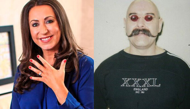 Звезда сериалов вышла замуж за самого жестокого преступника Британии: опубликованы фото