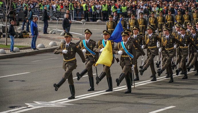 Военный парад в День Независимости Украины: хроника, фото и видео