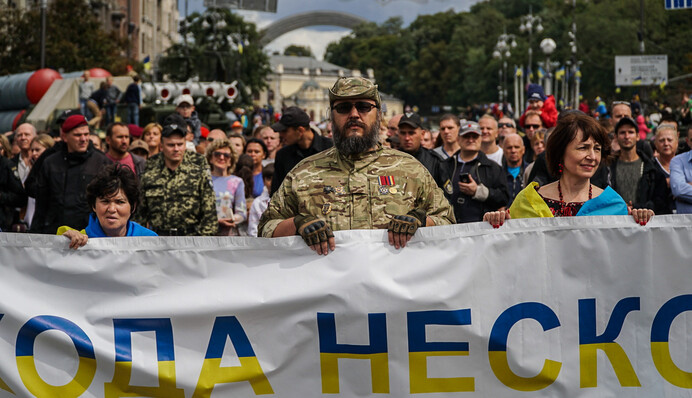 Не лише парад: яскраві фото ходи до Дня Незалежності в центрі Києва