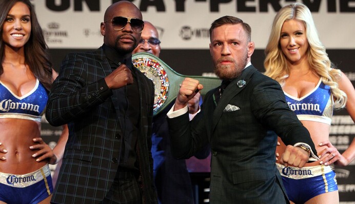 Мейвезер - Макгрегор: хроника поединка, видео моментов главного боя года