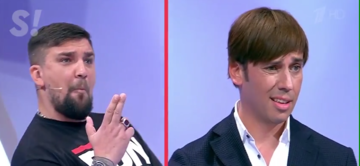 Баста и Галкин устроили дружелюбный рэп-баттл: опубликовано видео