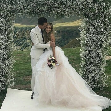 Свадьба Скичко: появились трогательные фото и видео с церемонии в горах