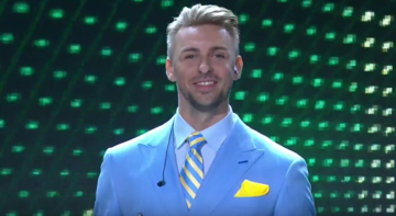 Участник от Украины выступил на российской 