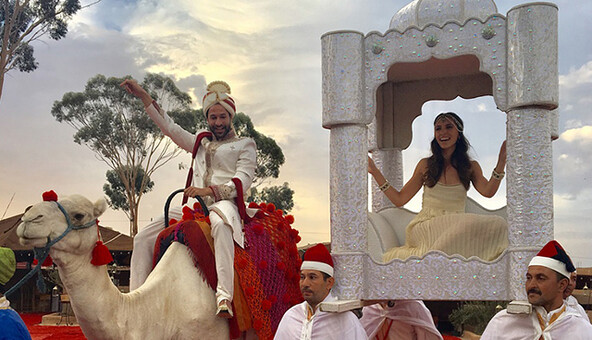 Верблюды и странные танцы: появились фото и видео второго дня роскошной свадьбы дочери Меладзе