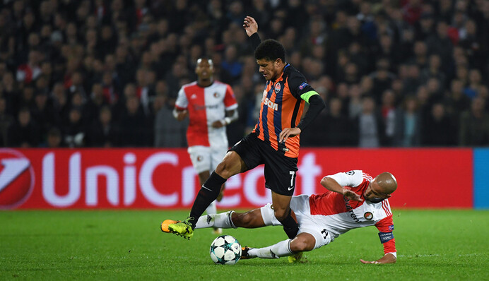 Шахтер - Фейеноорд - 3:1 Хроника матча Лиги чемпионов