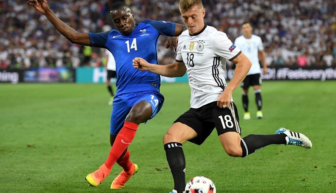 Германия - Франция - 2:2 Хроника матча