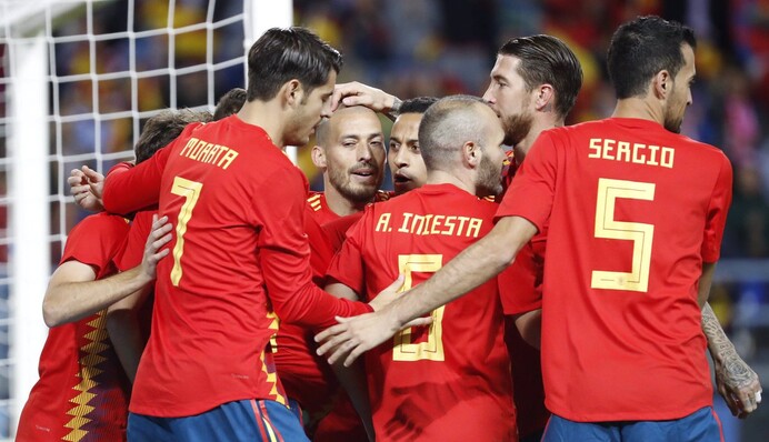 Россия - Испания - 3:3 Хроника матча, видео голов