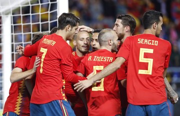 Россия - Испания - 3:3 Хроника матча, видео голов