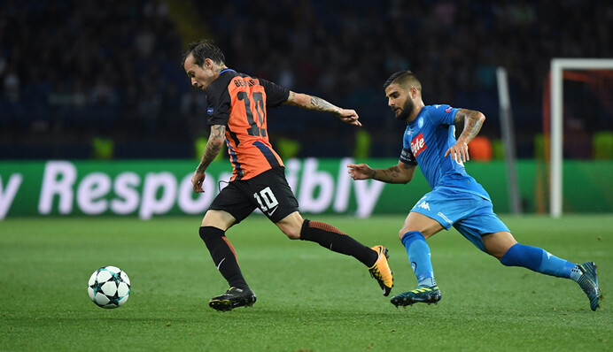 Наполи - Шахтер - 3:0 Хроника матча