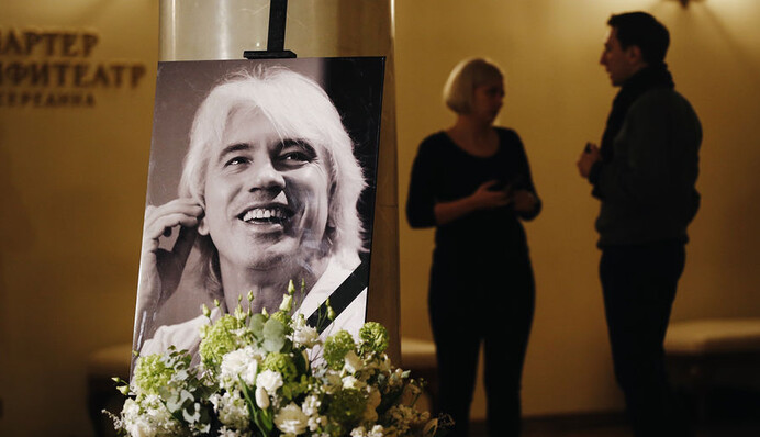 В Москве проходит прощание с Хворостовским: появились фото и видео