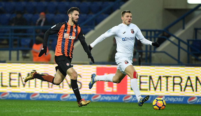 Шахтер - Верес - 2:0 Хроника матча