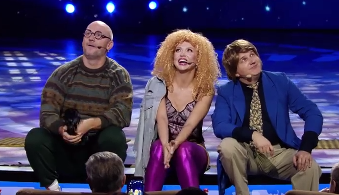 Сеть взорвала пародия на украинских звезд в 90-х: яркое видео