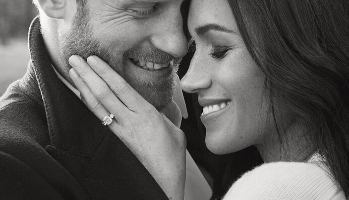 Это любовь: принц Гарри и Меган Маркл презентовали официальные портреты