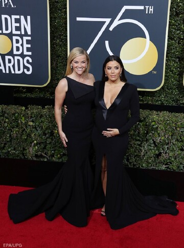 Золотой глобус-2018: фото нарядных звезд на красной дорожке