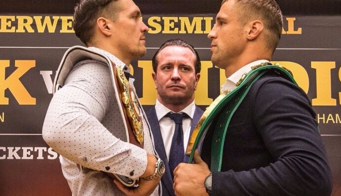 Усик - Брієдіс: хроніка і відео моментів бою