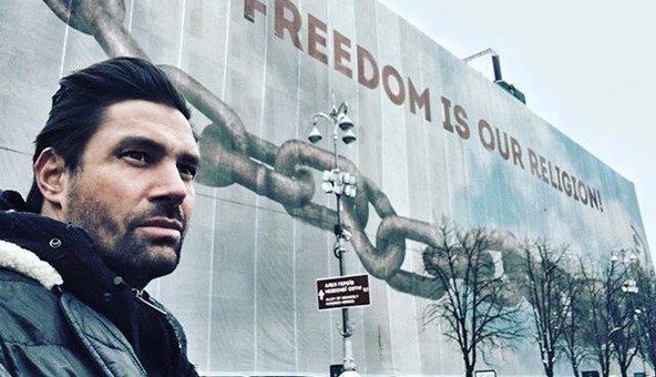 В Киев приехал звезда 