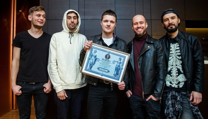 Группа О.Torvald выпустила клип и установила рекорд: опубликованы фото и видео