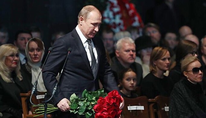 Как Путин прощался с Табаковым: опубликованы фото и видео