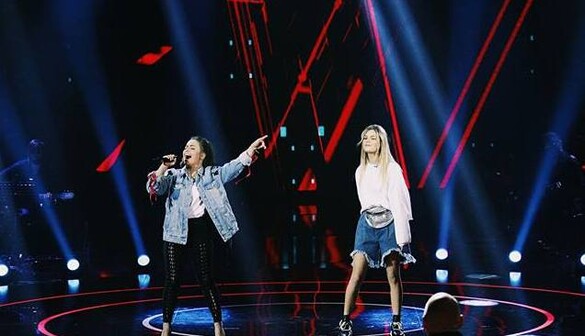 Певицы Потапа зажгли на 