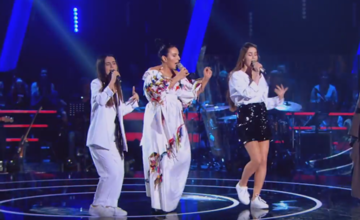 Беременная Джамала спела со своими подопечными на 