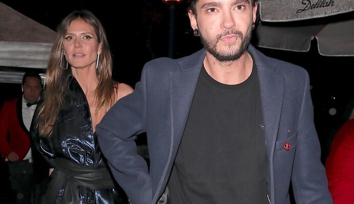 В сеть попали интимные фото 44-летней Хайди Клум и ее 28-летнего любовника