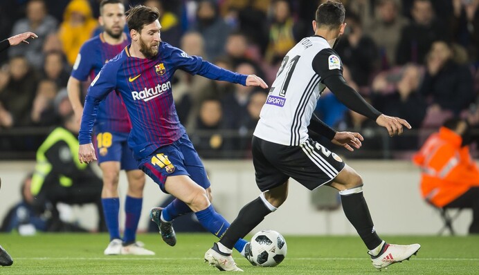 Барселона - Валенсія 2:1 Хроніка матчу