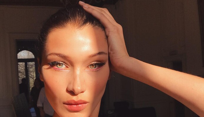 Белла Хадид порадовала поклонников фото топлес