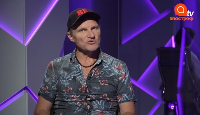 Олег Скрипка на "Апостроф TV" у Роксаны Руно