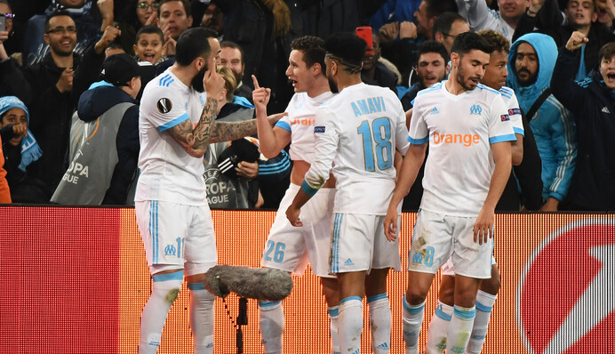 Марсель - Зальцбург - 2:0 Хроника матча, видео голов