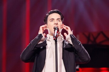 Стильный вампир: появились фото и видео первой репетиции MELOVIN на Евровидении-2018