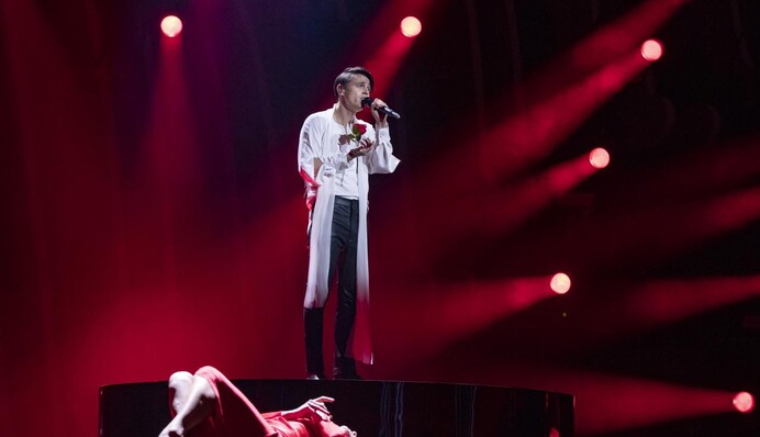 Украинец представил на Евровидении-2018 другую страну: опубликовано видео