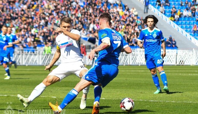 Зоря - Динамо - 0:1 Відео голу