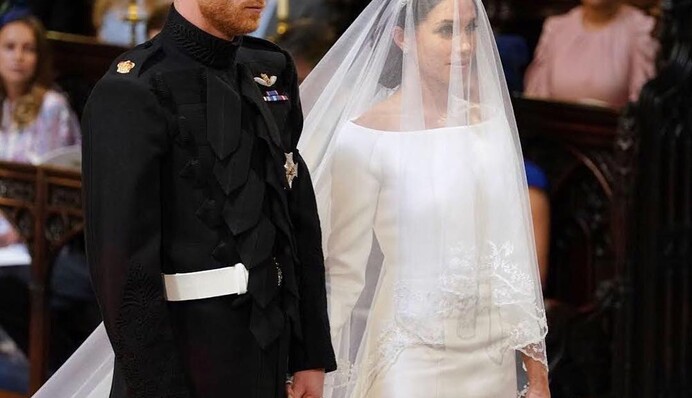 Принц Гарри и Меган Маркл поженились: фото и видео счастливой пары