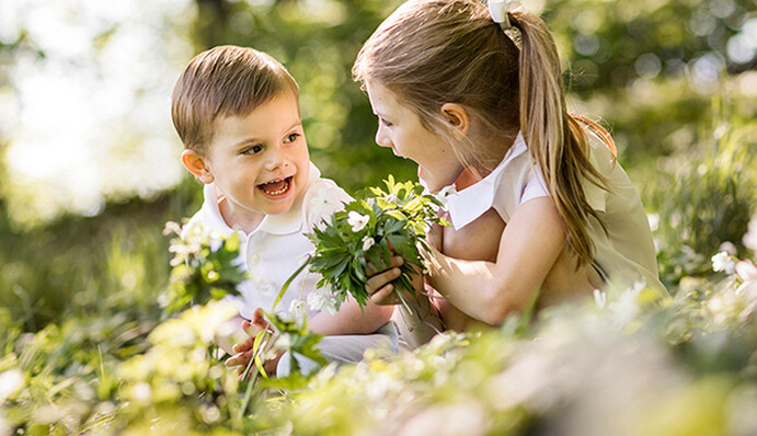 Опубликованы новые портреты детей принцессы Швеции Виктории: трогательные фото